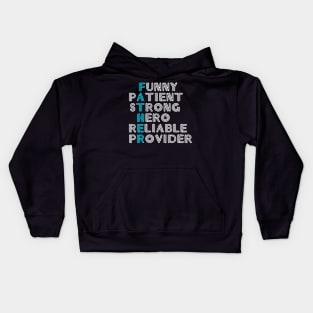 Fathers Day Gift Shirt for the Best Dad Ever Kids Hoodie